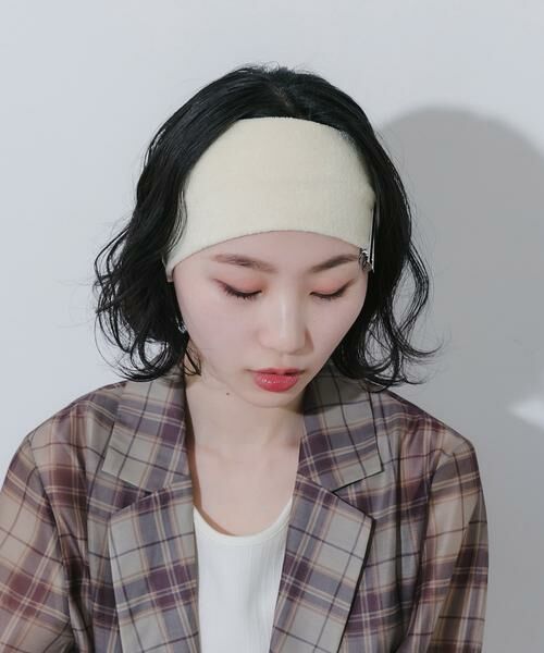 SMELLY / スメリー カチューシャ・カチューム・その他 | パイルヘアターバン | 詳細1