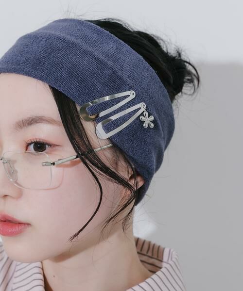 SMELLY / スメリー カチューシャ・カチューム・その他 | ステンレスフラワーチャームセットヘアピン | 詳細2