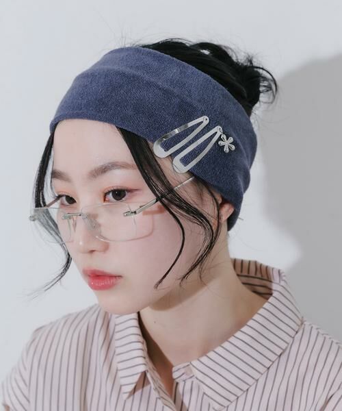 SMELLY / スメリー カチューシャ・カチューム・その他 | ステンレスフラワーチャームセットヘアピン | 詳細4