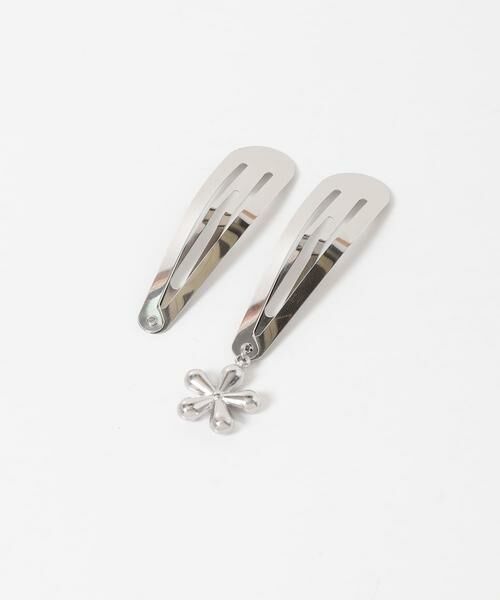 SMELLY / スメリー カチューシャ・カチューム・その他 | ステンレスフラワーチャームセットヘアピン | 詳細6