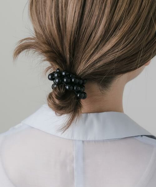 SMELLY / スメリー ヘアゴム・シュシュ | ボールレイヤードヘアポニー | 詳細1