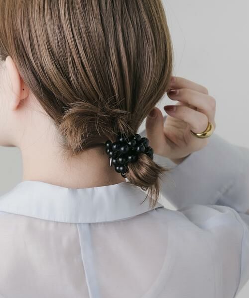 SMELLY / スメリー ヘアゴム・シュシュ | ボールレイヤードヘアポニー | 詳細3