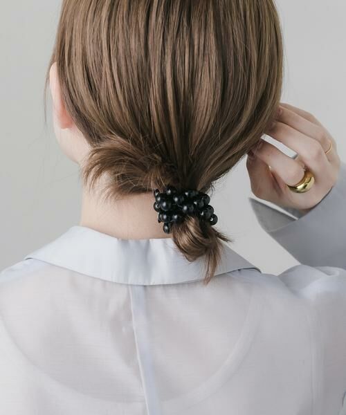 SMELLY / スメリー ヘアゴム・シュシュ | ボールレイヤードヘアポニー | 詳細4