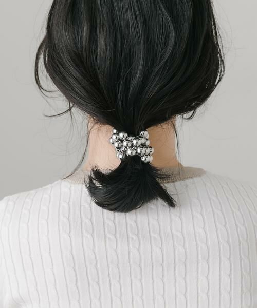 SMELLY / スメリー ヘアゴム・シュシュ | ボールレイヤードヘアポニー | 詳細6