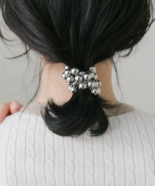 SMELLY / スメリー ヘアゴム・シュシュ | ボールレイヤードヘアポニー | 詳細8