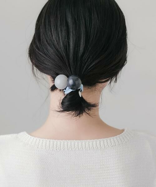 SMELLY / スメリー ヘアゴム・シュシュ | マーブルボール2セットヘアポニー | 詳細3