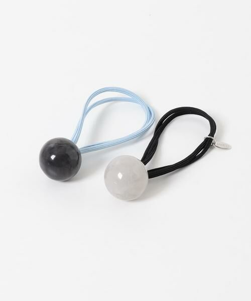 SMELLY / スメリー ヘアゴム・シュシュ | マーブルボール2セットヘアポニー | 詳細5