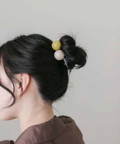 SMELLY / スメリー ヘアゴム・シュシュ | マーブルボール2セットヘアポニー | 詳細8