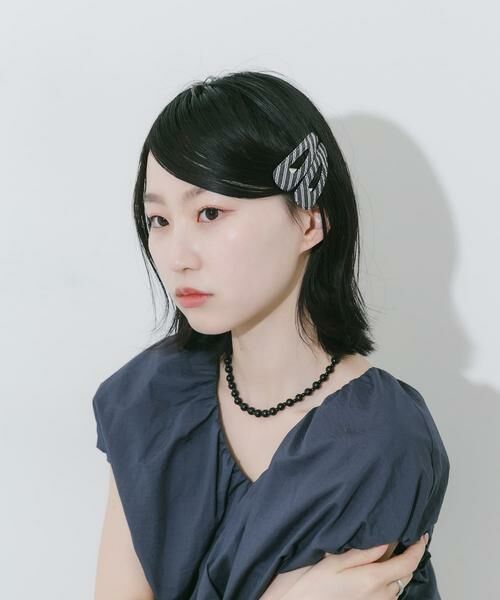 SMELLY / スメリー カチューシャ・カチューム・その他 | ストライプ2セットヘアピン | 詳細4