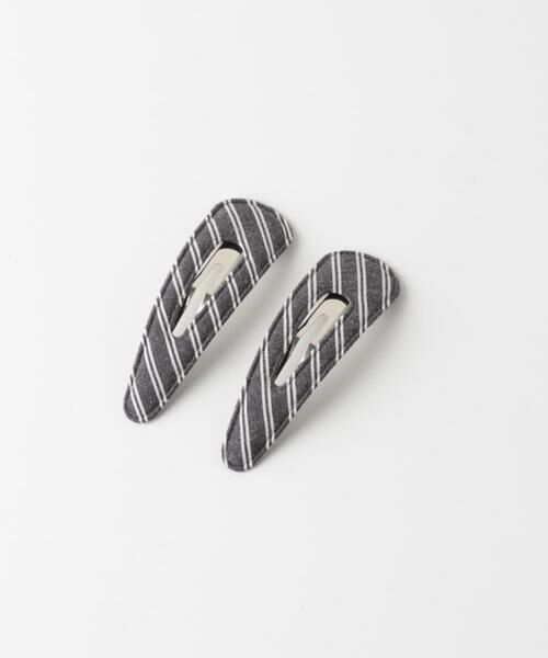 SMELLY / スメリー カチューシャ・カチューム・その他 | ストライプ2セットヘアピン | 詳細5