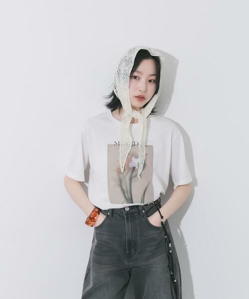 SMELLY / スメリー バンダナ・スカーフ | クロシェサンカクスカーフ | 詳細3