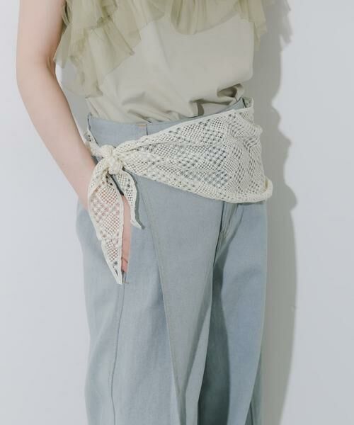 SMELLY / スメリー バンダナ・スカーフ | クロシェサンカクスカーフ | 詳細6