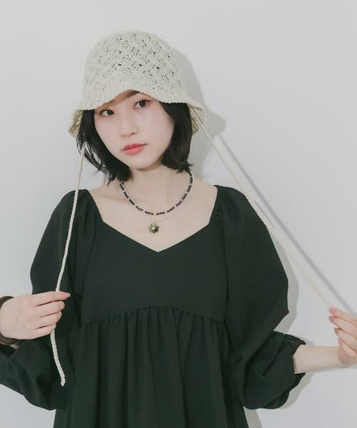 SMELLY / スメリー ハット | クロスアミサーモハット | 詳細1