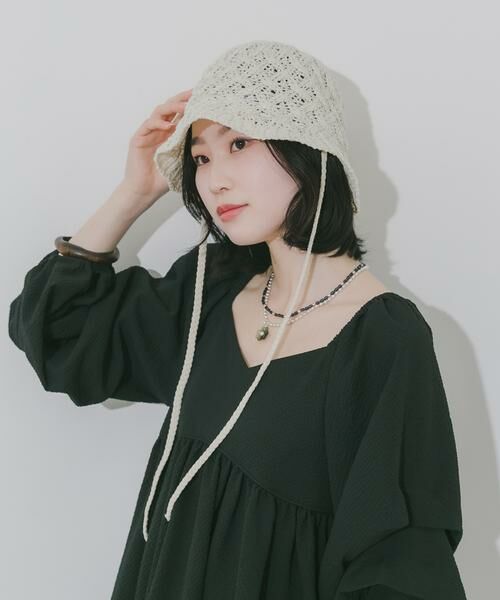 SMELLY / スメリー ハット | クロスアミサーモハット | 詳細2