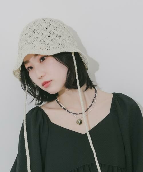 SMELLY / スメリー ハット | クロスアミサーモハット | 詳細5