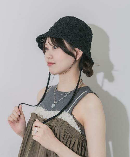 SMELLY / スメリー ハット | クロスアミサーモハット | 詳細9