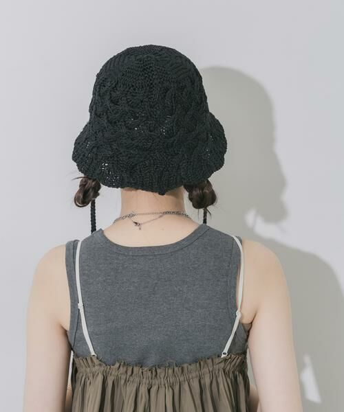 SMELLY / スメリー ハット | クロスアミサーモハット | 詳細12