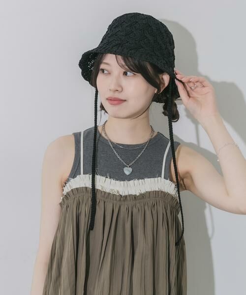 SMELLY / スメリー ハット | クロスアミサーモハット | 詳細13