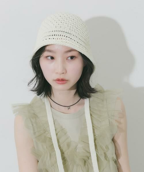 SMELLY / スメリー ハット | デザインボンネットハット | 詳細1