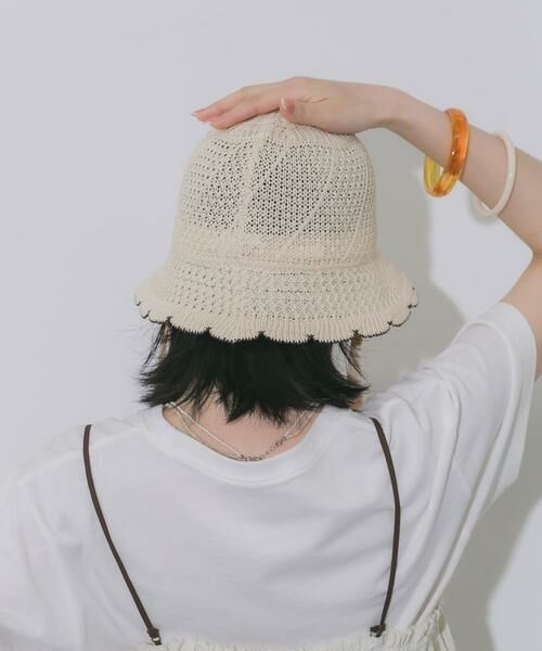 SMELLY / スメリー ハット | スカラップバケットハット | 詳細4