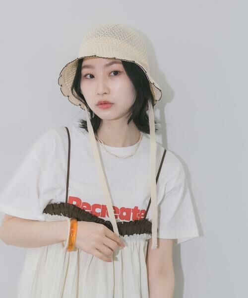 SMELLY / スメリー ハット | スカラップバケットハット | 詳細5