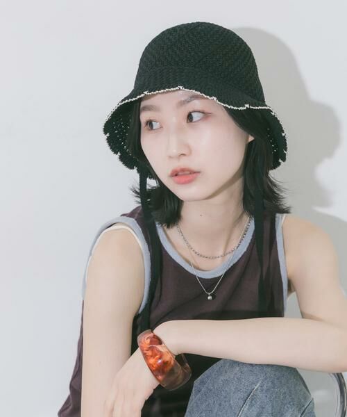 SMELLY / スメリー ハット | スカラップバケットハット | 詳細9