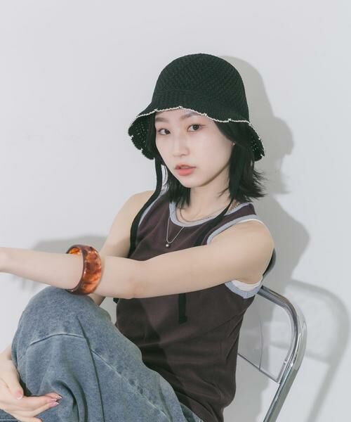 SMELLY / スメリー ハット | スカラップバケットハット | 詳細12