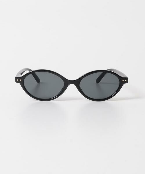 SMELLY / スメリー サングラス・メガネ | オーバルスリムサングラス（ブラック）