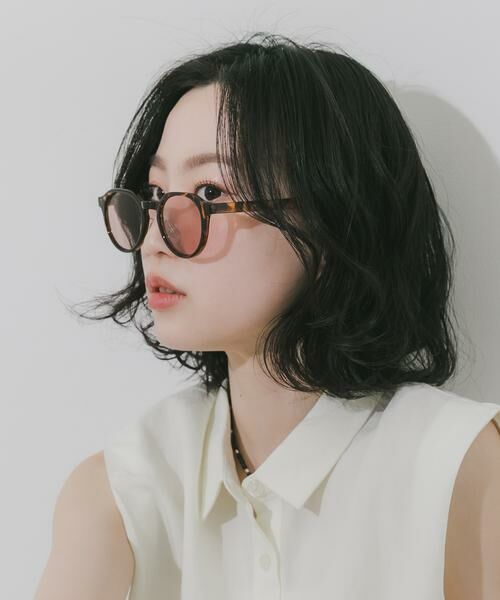 SMELLY / スメリー サングラス・メガネ | ボストンシェイプサングラス（ブラウン系その他）