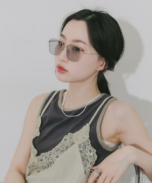 SMELLY / スメリー サングラス・メガネ | メタルボストンサングラス | 詳細1