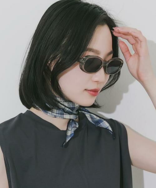 SMELLY / スメリー サングラス・メガネ | オーバルタイプサングラス（グレー系その他）