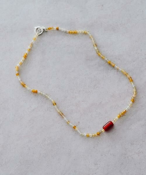 SMELLY / スメリー ネックレス・ペンダント・チョーカー | SMELLY so’　yellowaventurine necklace | 詳細3