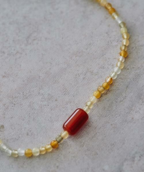 SMELLY / スメリー ネックレス・ペンダント・チョーカー | SMELLY so’　yellowaventurine necklace | 詳細4