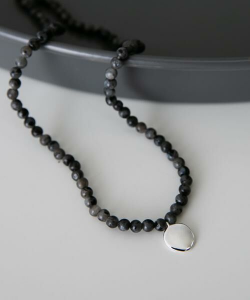SMELLY / スメリー ネックレス・ペンダント・チョーカー | SMELLY so’　blackLabradoritenecklace | 詳細1