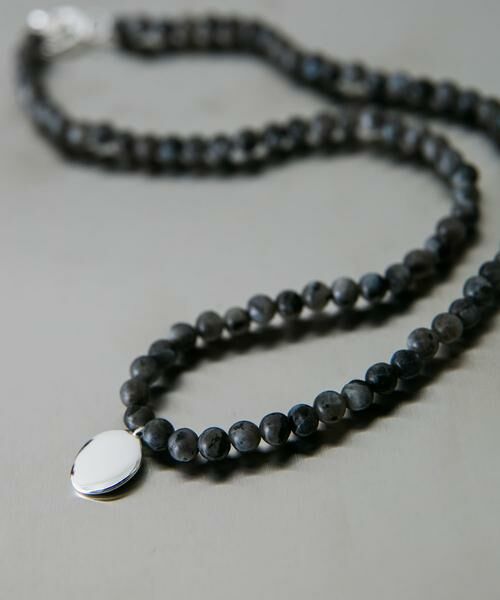 SMELLY / スメリー ネックレス・ペンダント・チョーカー | SMELLY so’　blackLabradoritenecklace | 詳細2