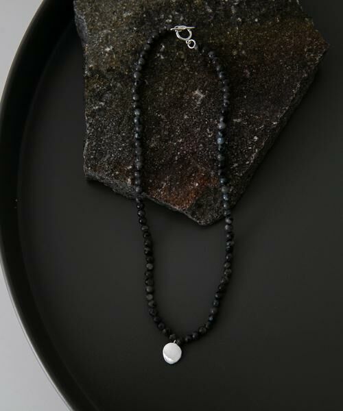SMELLY / スメリー ネックレス・ペンダント・チョーカー | SMELLY so’　blackLabradoritenecklace（ブラック系その他）