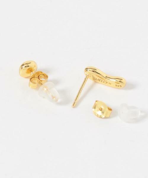 SMELLY / スメリー ピアス・イヤリング | SMELLY so’　asymmetry grain pierce | 詳細7