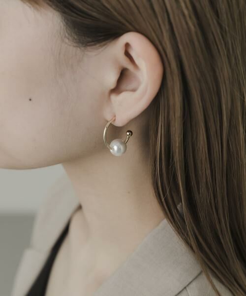 SMELLY / スメリー ピアス・イヤリング | チェーンコンビアシンメトリーピアス | 詳細1