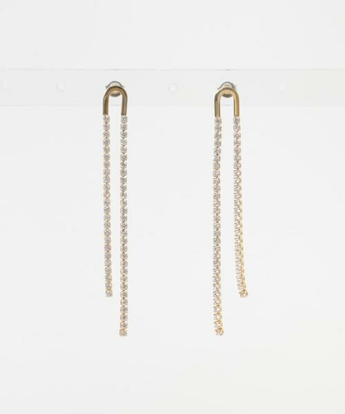 SMELLY / スメリー ピアス・イヤリング | ビジューロングチェーンピアス | 詳細7