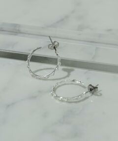 SMELLY / スメリー ピアス・イヤリング | ペタルチェーンフープピアス