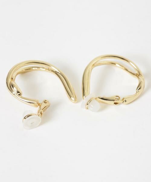 SMELLY / スメリー ピアス・イヤリング | ニュアンスメタルフープイヤリング | 詳細6