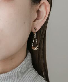 SMELLY / スメリー ピアス・イヤリング | チェーンドロップビーンイヤリング