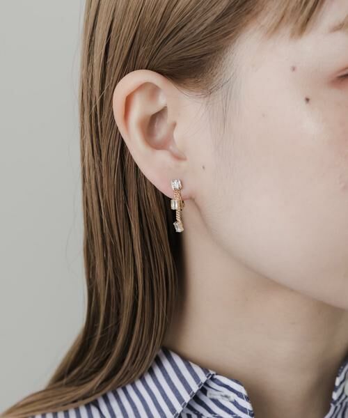 SMELLY / スメリー ピアス・イヤリング | ビジューチェーンイヤリング | 詳細3