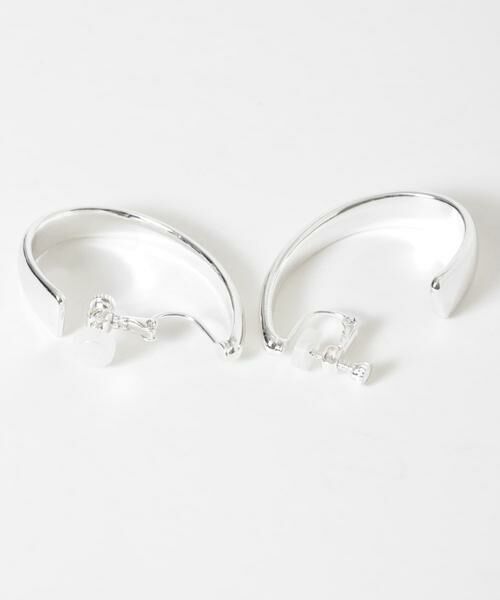 SMELLY / スメリー ピアス・イヤリング | メタルオーバルフープイヤリング | 詳細5