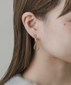 SMELLY / スメリー ピアス・イヤリング | メタルツイストシンプルフープイヤリング