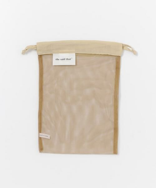 SMELLY / スメリー ポーチ | she said that キンチャクバッグ∴ | 詳細10