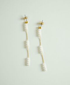 SMELLY / スメリー ピアス・イヤリング | クリアケシチェーンピアス
