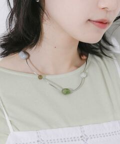 SMELLY / スメリー ネックレス・ペンダント・チョーカー | ニュアンスモチーフステーションネックレス
