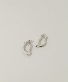 SMELLY / スメリー ピアス・イヤリング | ニュアンスウェーブフープピアス