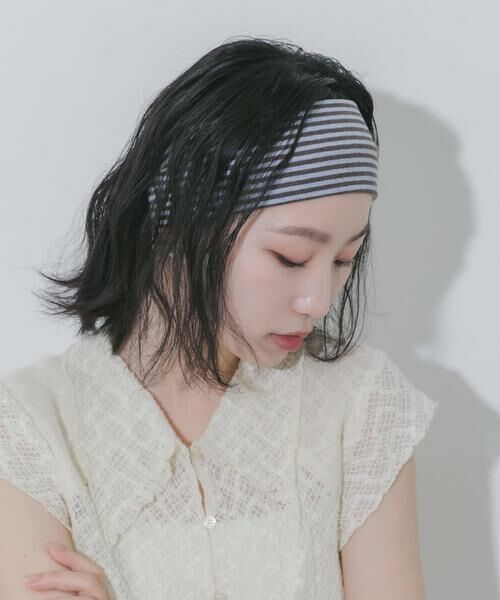 SMELLY / スメリー カチューシャ・カチューム・その他 | カラーボーダーヘアバンド | 詳細5
